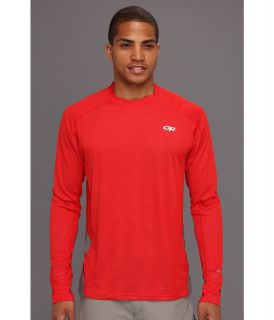 Outdoor Research Torque L/S Tee Mens Clothing (Red)