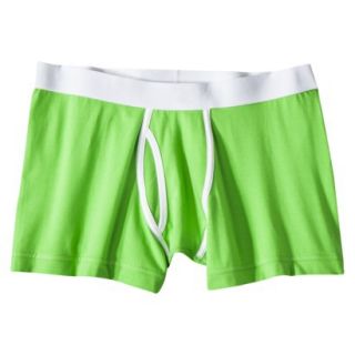 Mossimo Supply Co. Mens 1pk Boxer Briefs   Neon Green S