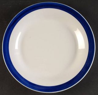 Gibson Designs Essex Cobalt Blue Dinner Plate, Fine China Dinnerware   Cobalt Ba