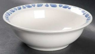 Pfaltzgraff Summer Garden Soup/Cereal Bowl, Fine China Dinnerware   Stoneware,Bl