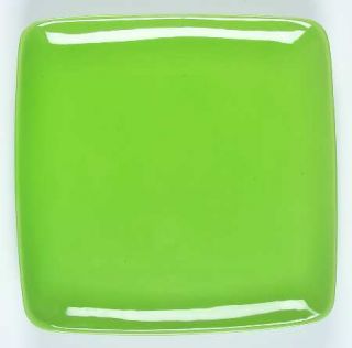 Studio Nova Hopscotch Green Dinner Plate, Fine China Dinnerware   Green,White Li