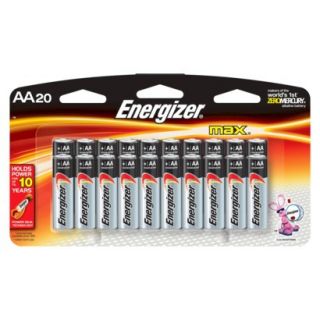 Energizer Max General Purpose Battery AA 20 Count   (E91LP 20)
