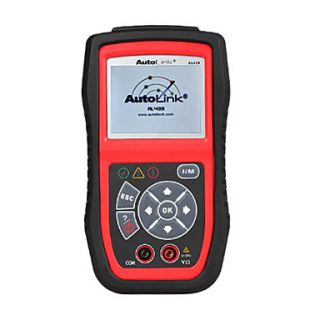 Autel AL439 MultiMeter AVOMeter Scanner Color Screen OBDII Diagnostic Engine Code Scanner