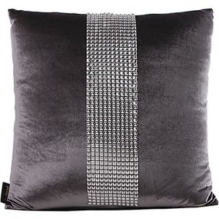 Traditional Gray Synthetic Decorative Pillow Cover
