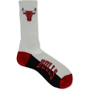 Chicago Bulls For Bare Feet Crew White 506 Sock