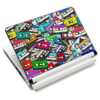 Retro Audiotape Pattern Laptop Notebook Cover Protective Skin Sticker For 10/15 Laptop 18337