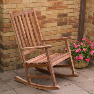 Richmond Heavy Duty Outdoor Rocking Chair with Optional Seat Cushion Multicolor