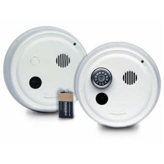 Gentex 9123 Smoke Alarm, 120V AC Photoelectric w/ Battery Backup amp; Temporal Sounder