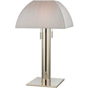 Hudson Valley HV L246 PN S Alba 1 Light Table Lamp