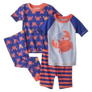 Just One You Made by Carters Infant Toddler Boys 4 Piece Short Sleeve Crab