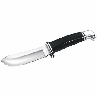 Buck Skinner Hunting Knife 103b (BlackBlade materials: Stainless steelHandle materials: PhenolicBlade length: 4 InchHandle length: 4 1/4 InchWeight: 0.57Dimensions: 10 inches x 3 inches x 2 inches )