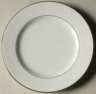 Sango Granada Bread & Butter Plate, Fine China Dinnerware   White Scrolls On