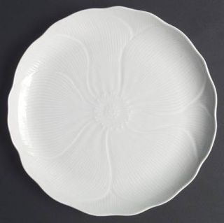 Mikasa Magnolia Dinner Plate, Fine China Dinnerware   Spring Line,Laslo,  White