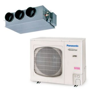 Panasonic 26PEF1U6 Ductless Air Conditioning, 24,000 BTU Single Zone MiniSplit Concealed Duct Heat Pump
