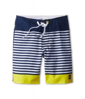 Rip Curl Kids Mirage Brash Stripe Boardshort Boys Swimwear (Yellow)