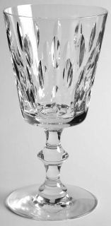 Hawkes Tally Ho Water Goblet   Stem #7334, Cut
