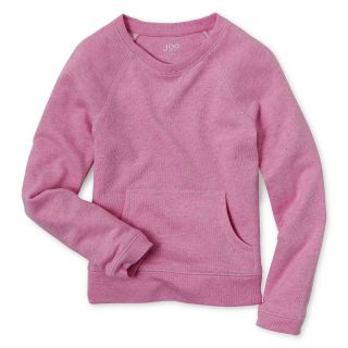 JOE FRESH Joe Fresh Ribbed Knit Sweater   Girls 4 14, Pink, Girls