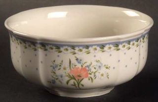 Villeroy & Boch Romantica Soup/Cereal Bowl, Fine China Dinnerware   Floral Cente