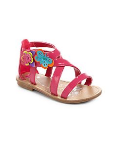 Flowers by Zoe Toddlers & Kids Beth Butterfly Gladiator Sandals   Pink