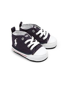 Ralph Lauren Infants High Top Sneakers   Navy