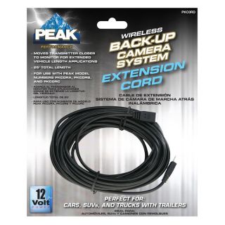 Peak 25ft. Extension Cord Backup Camera Accessory Multicolor   PKC1RD