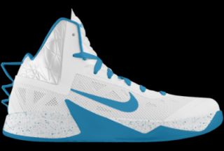 Nike Zoom Hyperfuse 2013 iD Custom Womens Basketball Shoes   White