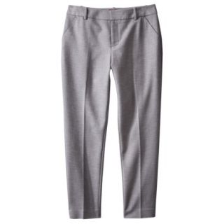 Merona Womens Tailored Ankle Pant (Curvy Fit)   Heather Grey   2
