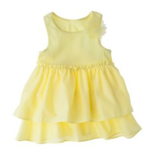Cherokee Infant Toddler Girls Tiered Tank Top   Bumble Bee 18 M