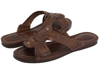 Frye Jacey Huarache Slide Womens Sandals (Brown)