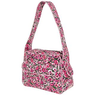 Bumble Collection Rebecca Tote Diaper Bag in Peony Paradise Multicolor   BUM 