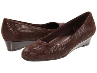 Trotters Lauren Womens Wedge Shoes (Brown)