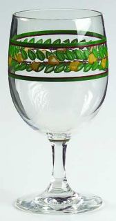 Sakura Twelve Days Of Christmas (Cream Back) 8 Oz Glassware Goblet, Fine China D