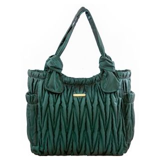 Timi and Leslie Marie Antoinette Diaper Bag   Emerald Multicolor   TL 402 02EM