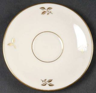 Lenox China Rhodora Saucer for Demitasse Cup, Fine China Dinnerware   Gold Leave