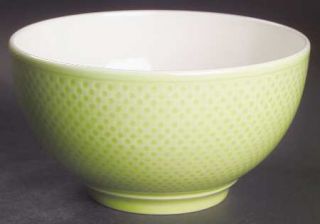 Villeroy & Boch Tipo Green Rice Bowl, Fine China Dinnerware   Switch, Green