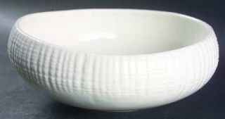 Portmeirion Seascapes Pearl Soup/Cereal Bowl, Fine China Dinnerware   All White,
