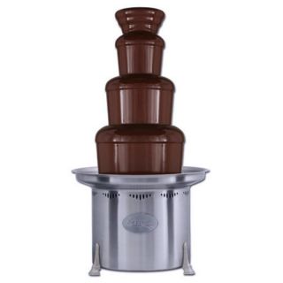 Sephra 34 Inch Stainless Steel Commercial Chocolate Fountain Multicolor   10171