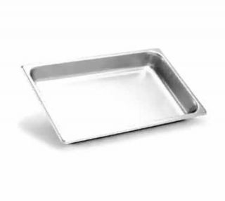 Polar Ware Steam Table Pan, Full Size, 8 in Deep, 20 Gauge Stainless Steel