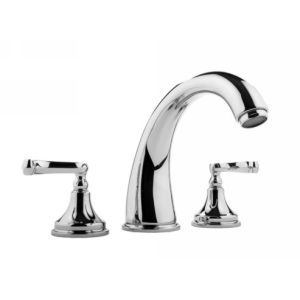 Meridian Faucets 2025000 Universal Roman Tub Faucet with Lever Handles