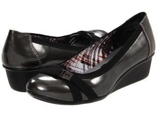 Anne Klein Definitely 3 Womens Wedge Shoes (Black)