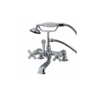 Elements of Design DT2041PX St. Louis Clawfoot Tub Filler With Hand Shower