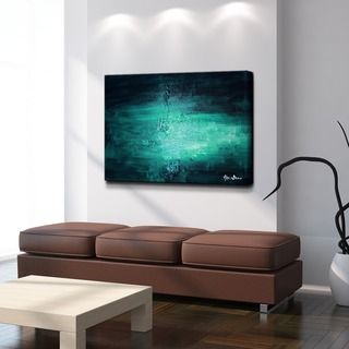 Alexis Bueno Smash Viiii Oversized Canvas Wall Art (Over sizeSubject: AbstractImage dimensions: 30 inches high x 40 inches wideOuter dimensions: 30 inches high x 40 inches wide x 1.5 inches deep )