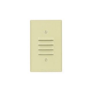 Leviton 86080 Electrical Wall Plate, Louver, 1Gang Ivory