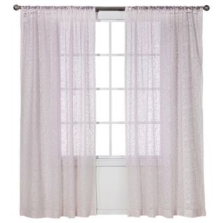 Simply Shabby Chic Burnout Window Sheer   Pink (54x84)