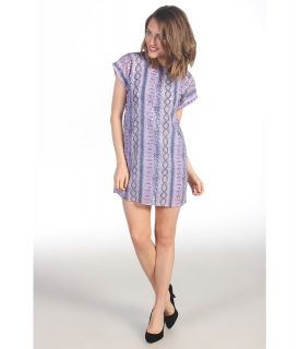 Tbags Los Angeles Short Sleeve Dress Womens Dress (Purple)