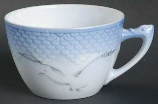 Bing & Grondahl Seagull Oversized Cup No Gold, Fine China Dinnerware   Blue Back