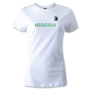 FIFA Confederations Cup 2013 Womens Nigeria T Shirt (White)