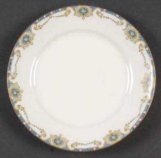 Legrand Grisette Bread & Butter Plate, Fine China Dinnerware   Superieur,Blue Ba