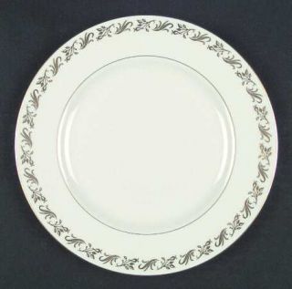 Pickard Sweetbrier Salad Plate, Fine China Dinnerware   Gold Leaves&Scrolls On R