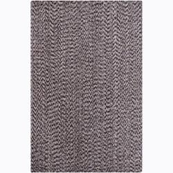 Hand woven Mandara Purple Shag Rug (5 X 76) (Purple, beige, brownPattern: ShagTip: We recommend the use of a  non skid pad to keep the rug in place on smooth surfaces. All rug sizes are approximate. Due to the difference of monitor colors, some rug colors